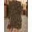 Leopard Print Sweatshirt for Women in Plus Sizes - a Long-Sleeve Pullover Sweater with a Regular Fit, Suitable for All Seasons. These Everyday Casual Tops Are Machine Washable, Perfect for Winter Wear, Featuring a Round Neck Design And Easy-Care Fab