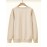Elegant Women'S Game Day Crew Neck Sweatshirt | 260g, Long Sleeve, Geometric-Pattern, FallWinter Collection, Casual Style, Regular Fit