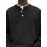 Men's Corduroy Henley Shirt| Soft Texture Classic Cut Fitted Style| Year-Round Casual Fashion Ribbed Pullover Long Sleeve Shirt for Business Trip and Networking Event Occasions| Structured Wear